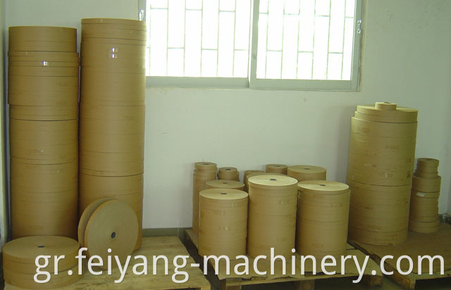 paper slitting machine for paper ropes